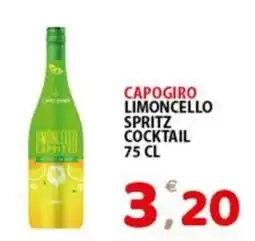 Premium Supermercati Capogiro Limoncello Spritz Cocktail offerta