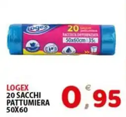 Premium Supermercati Logex sacchi pattumiera offerta