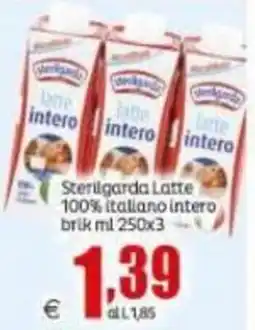 Elite Sterilgarda Latte 100% italiano intero offerta