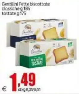 Elite Gentilini Fette biscottate classiche offerta