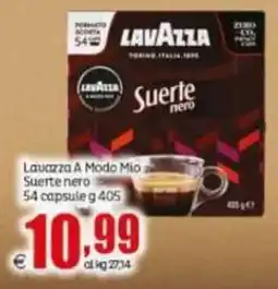 Elite Lavazza A Modo Mio Suerte nero offerta