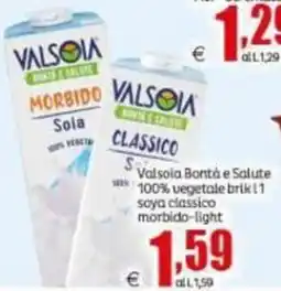 Elite Valsòia soia morbido offerta