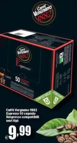Elite Caffè Vergnano 1882 Espresso Nespresso compatibili offerta