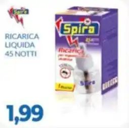 GeD Shopping Ricarica liquida Spira offerta