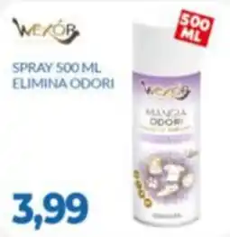 GeD Shopping Wexor spray elimina odori mangia odori offerta