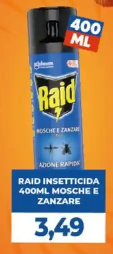 GeD Shopping Raid insetticida mosche e zanzare offerta