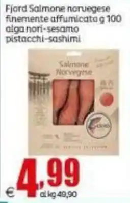 Elite Fjord Salmone norvegese offerta