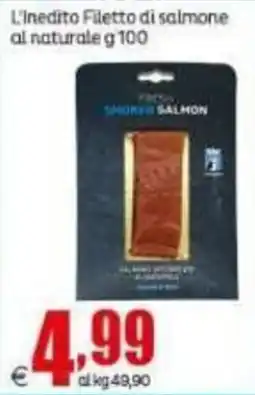 Elite L'inedito Filetto di salmone al naturale offerta