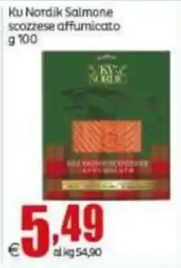 Elite Ku Nordik Salmone scozzese affumicato offerta