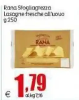 Elite Lasagne fresche all'uovo Rana offerta