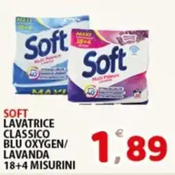 Premium Supermercati Soft lavatrice classico blu oxygen/lavanda offerta
