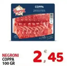 Premium Supermercati Negroni coppa offerta