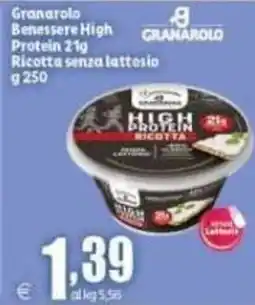 Elite Granarolo Benessere High Protein Ricotta senza lattosio offerta