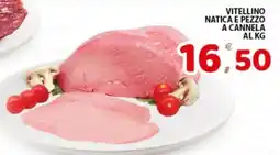 Premium Supermercati Vitellino natica e pezzo a cannella offerta