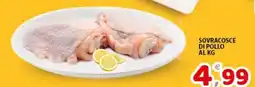 Premium Supermercati Sovracosce di pollo offerta