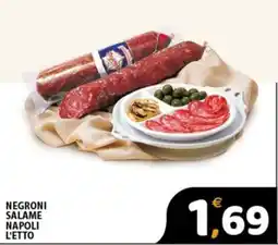 Premium Supermercati Negroni salame napoli offerta