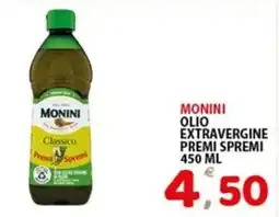 Premium Supermercati Monini olio extravergine premi spremi offerta