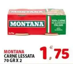 Premium Supermercati Montana carne lessata offerta