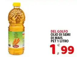 Premium Supermercati Olio di semi di mais Del Golfo offerta