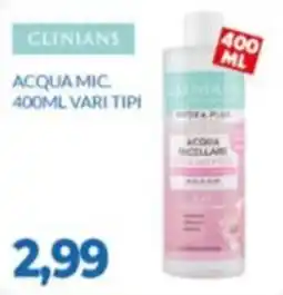 GeD Shopping Clinians acqua micellare offerta