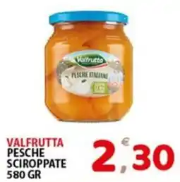 Premium Supermercati Valfrutta pesche sciroppate offerta