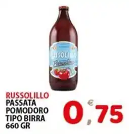 Premium Supermercati Russolillo passata pomodoro tipo birra offerta