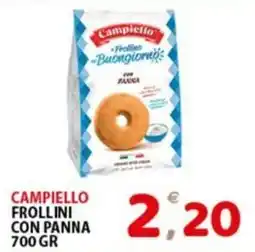Premium Supermercati Campiello Frollini con panna offerta