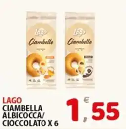 Premium Supermercati Lago ciambella albicocca cioccolato offerta