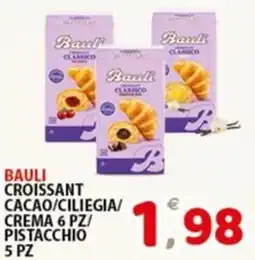Premium Supermercati Bauli croissant cacao offerta