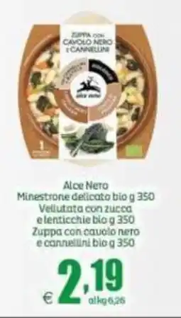 Elite Alce Nero Minestrone delicato bio offerta