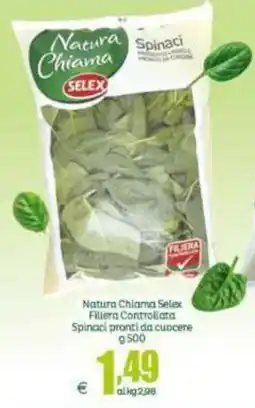 Elite Spinaci Natura Chiama Selex offerta
