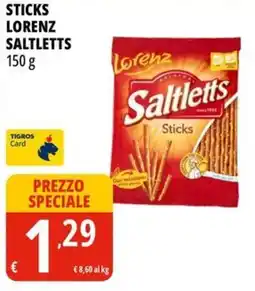 Tigros Lorenz Saltletts Sticks offerta