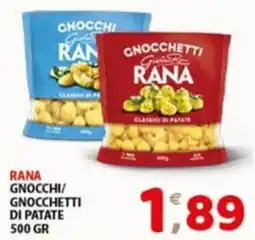 Mio Market Gnocchi/Gnocchetti di patate Rana offerta