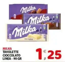 Mio Market Milka Tavolette Cioccolato offerta