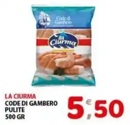Mio Market La Ciurma code di gambero pulite offerta