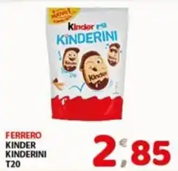 Mio Market Ferrero Kinder Kinderini offerta