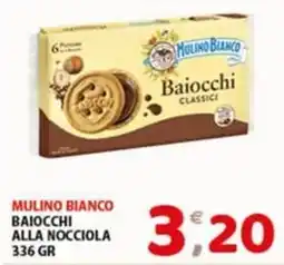 Mio Market Mulino Bianco Baiocchi alla Nocciola offerta