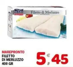 Mio Market Marepronto filetto di merluzzo offerta