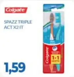 GeD Shopping Colgate Spazz Triple Act X2 It offerta