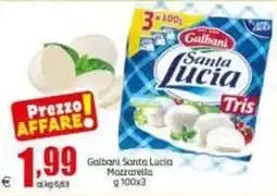 Elite Galbani Santa Lucia Mozzarella offerta