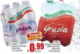 Elite Fabia acqua minerale naturale offerta