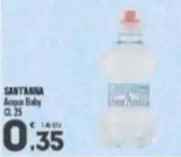 Punto é market Sant'Anna Acqua Baby offerta