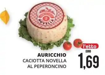 Auricchio Caciotta Novella al peperoncino