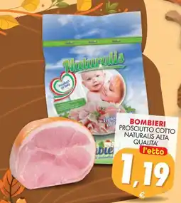 Mazzeo Supermercati Prosciutto cotto Naturalis offerta