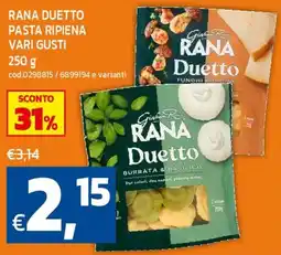 C+C maxigross Rana Duetto pasta ripiena offerta