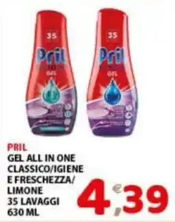 Mio Market Pril gel all in one classico/igiene e freschezza offerta