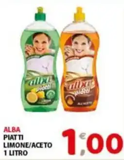 Mio Market Alba piatti limone/aceto offerta