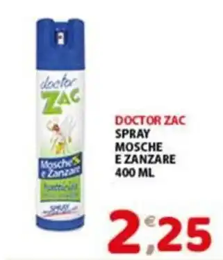 Doctor Zac spray mosche e zanzare