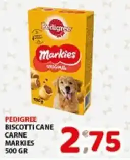 Mio Market Pedigree biscotti cane carne markies offerta