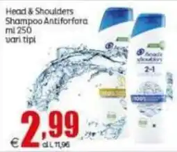 Elite Head & Shoulders Shampoo Antiforfora offerta